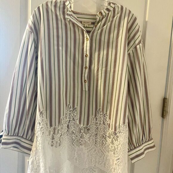 Pilcro Anthropologie long Sleeve Blouse, NWT - Picture 7 of 10